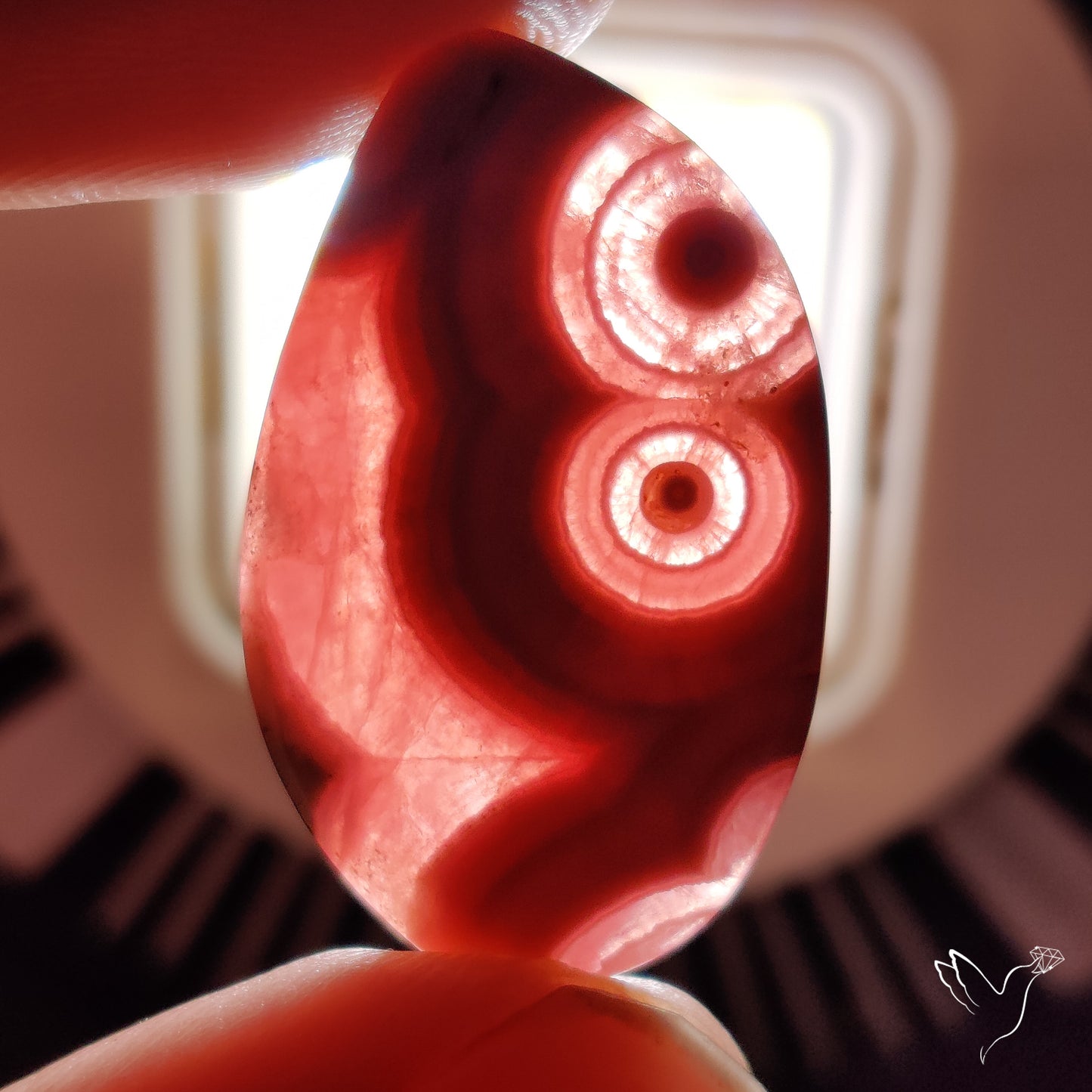 Rare Rhodochrosite Stalactite