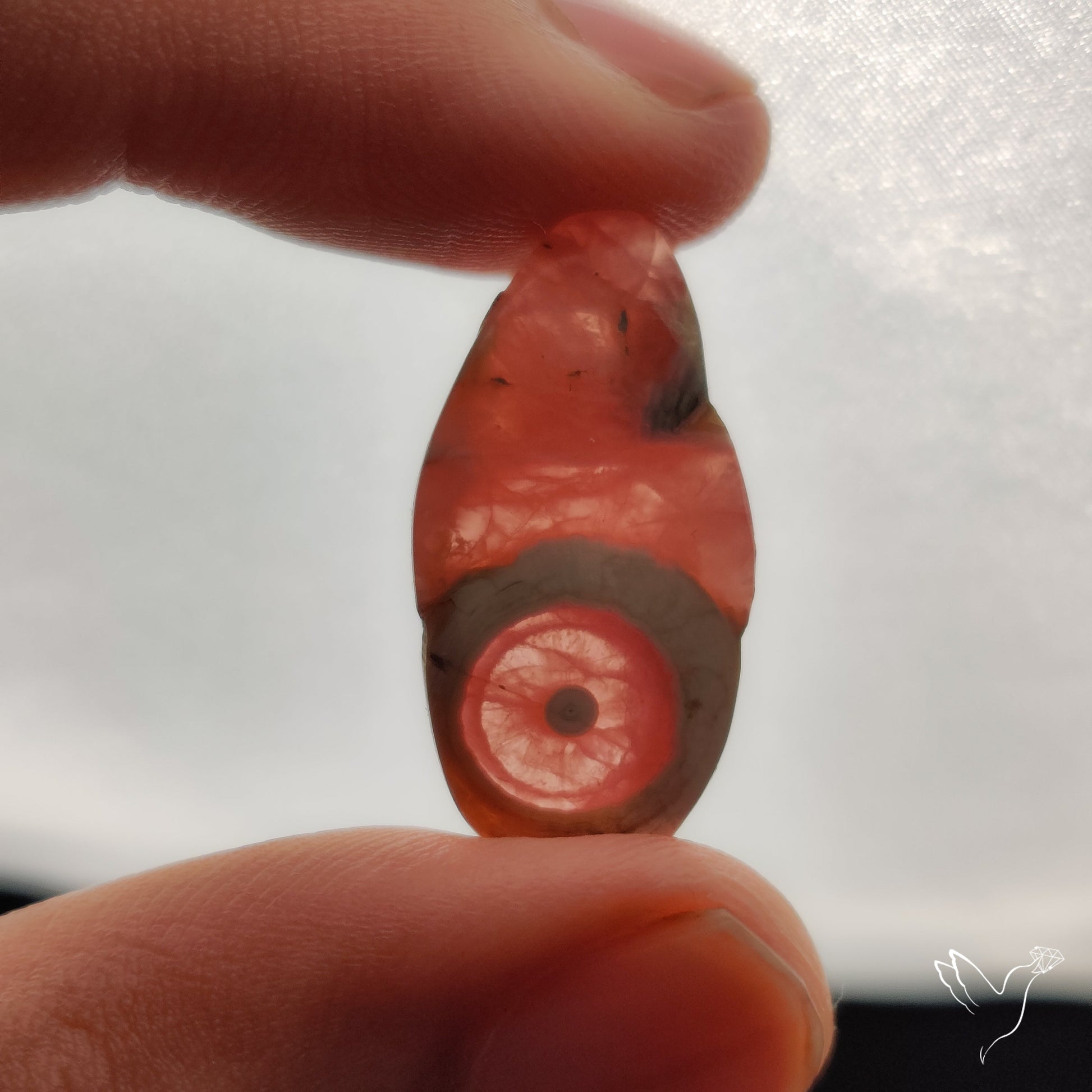 Rare Rhodochrosite Stalactite