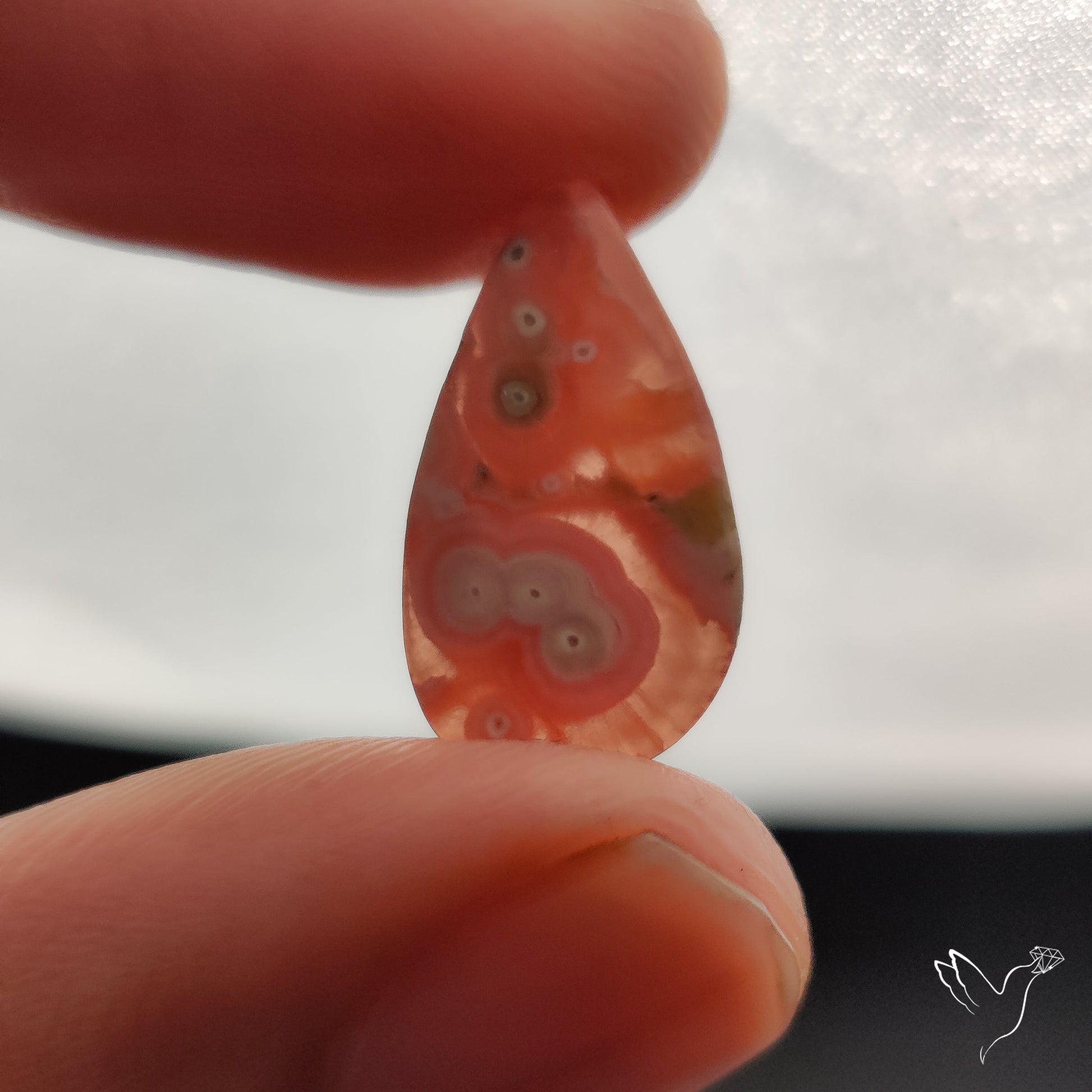 Rare Rhodochrosite Stalactite