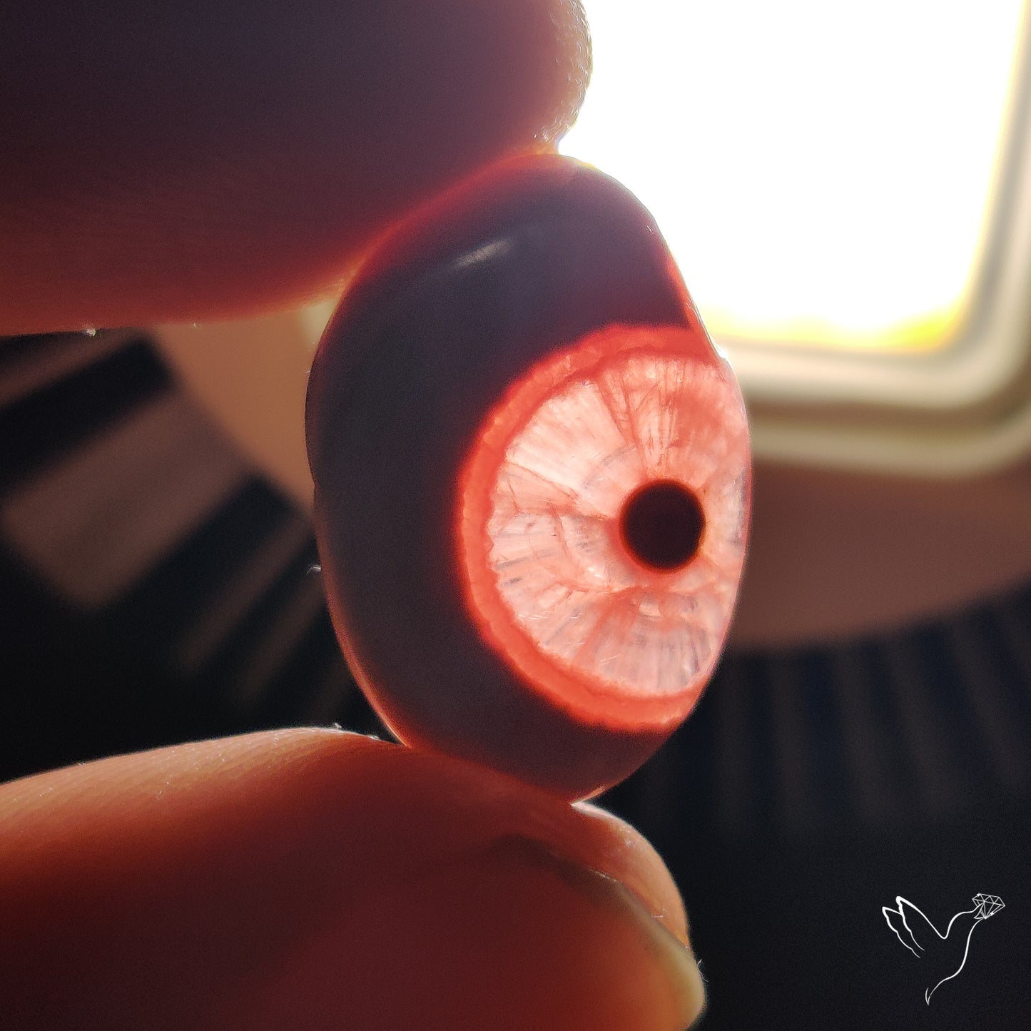 Rare Rhodochrosite Stalactite