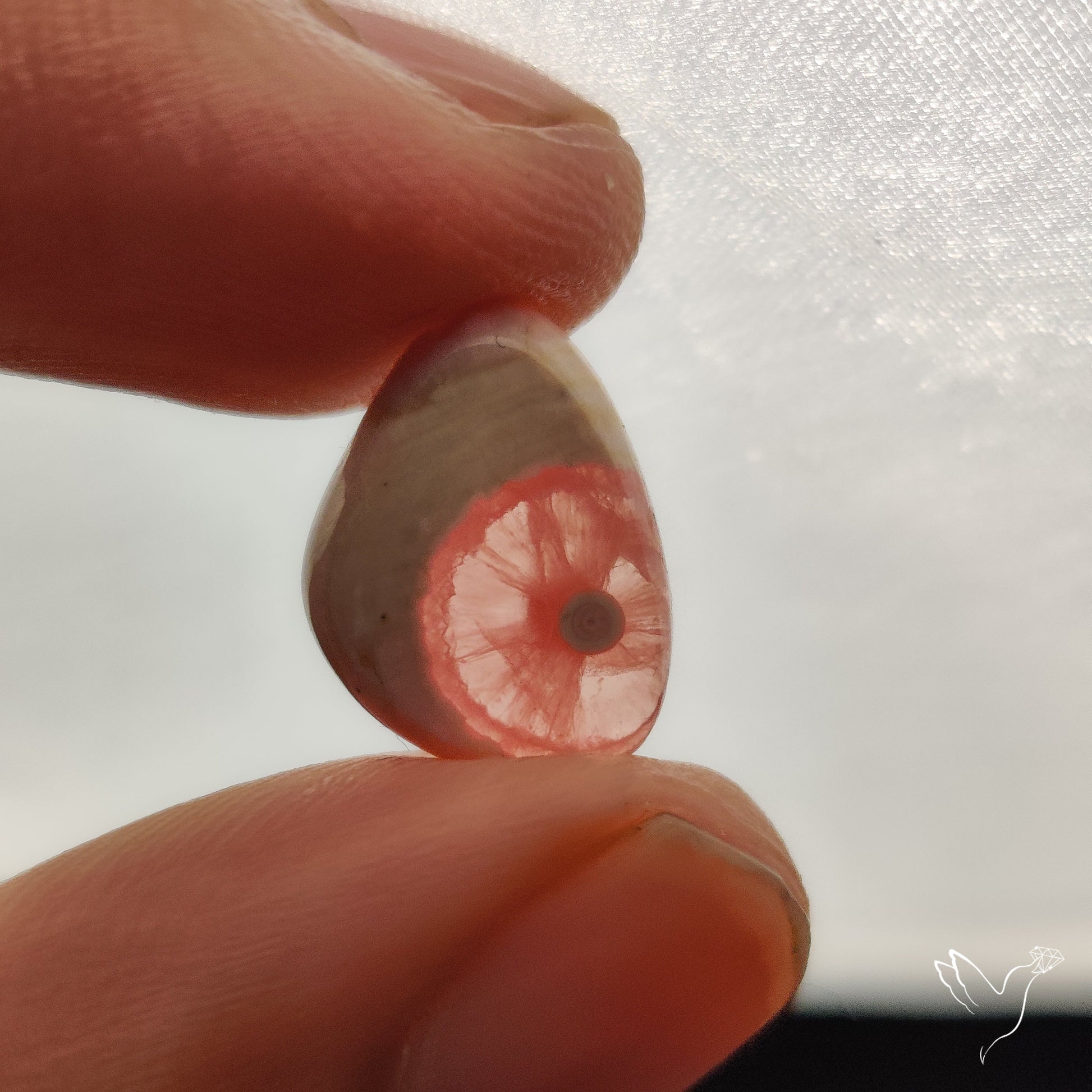 Rare Rhodochrosite Stalactite