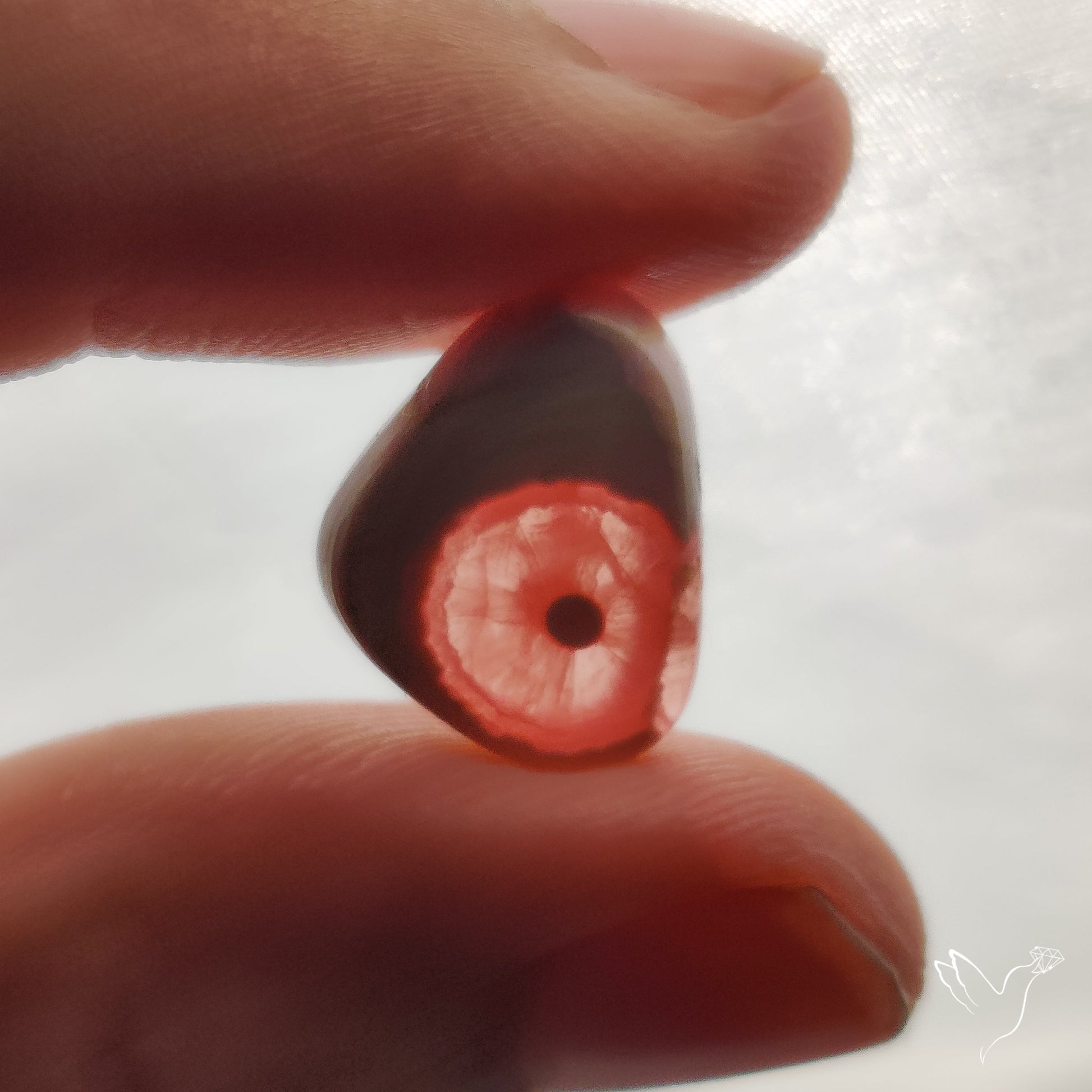Rare Rhodochrosite Stalactite