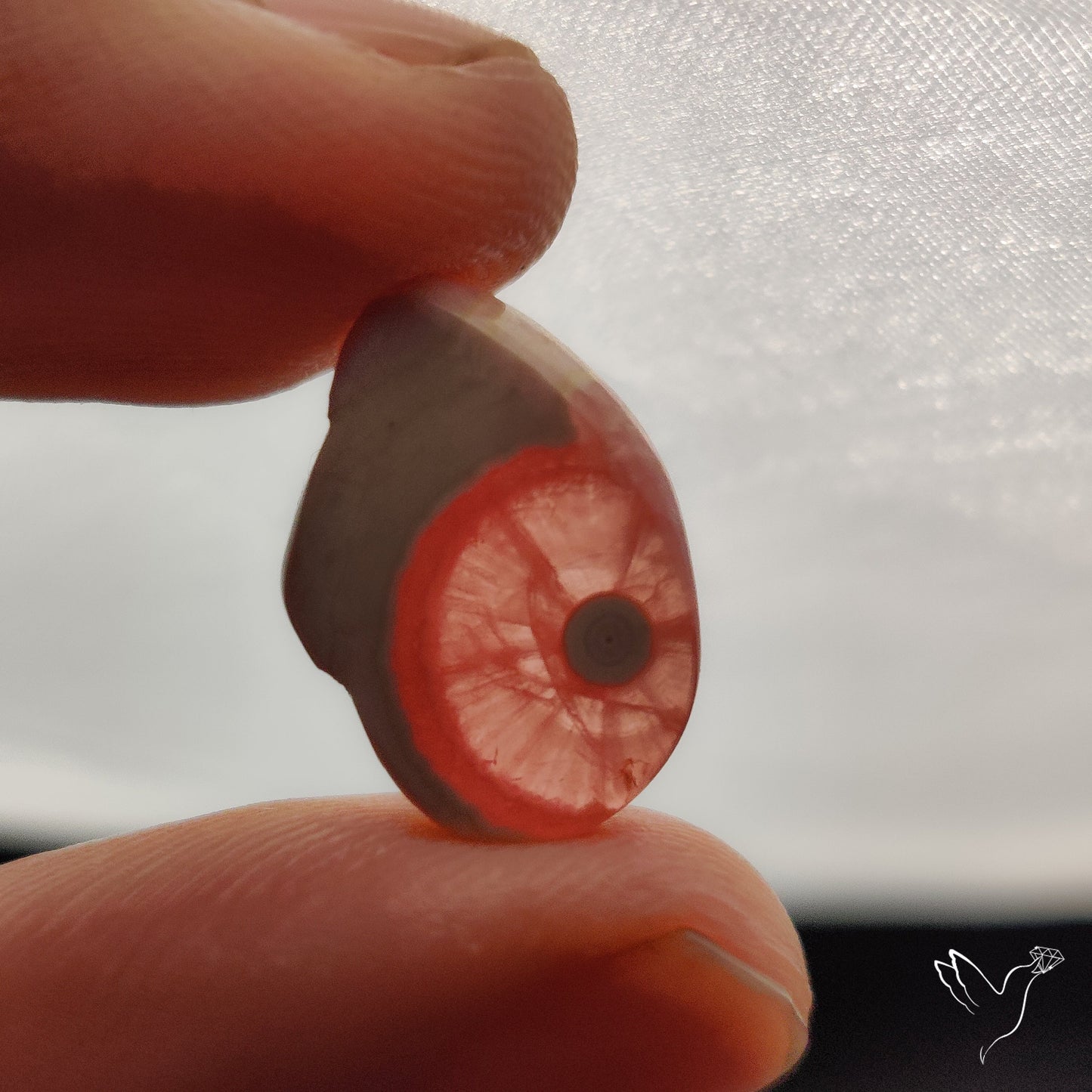Rare Rhodochrosite Stalactite