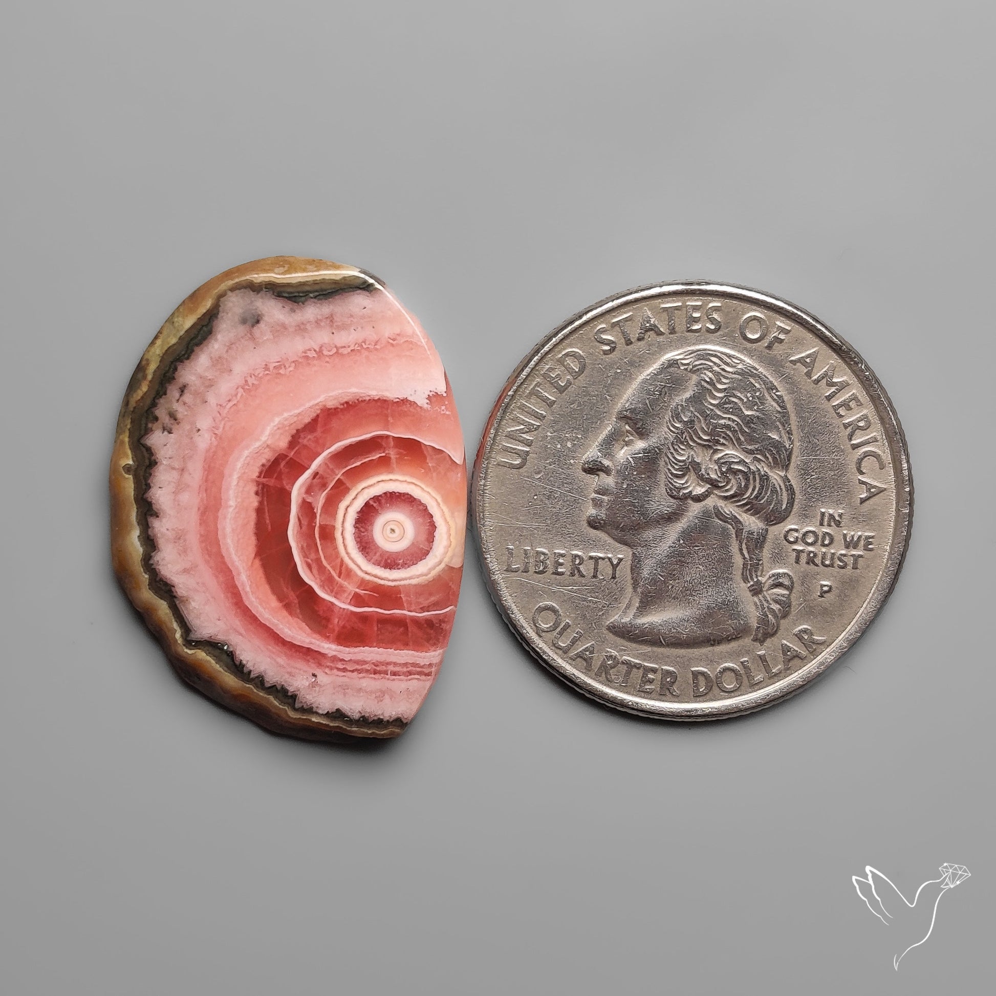 Rare Rhodochrosite Stalactite