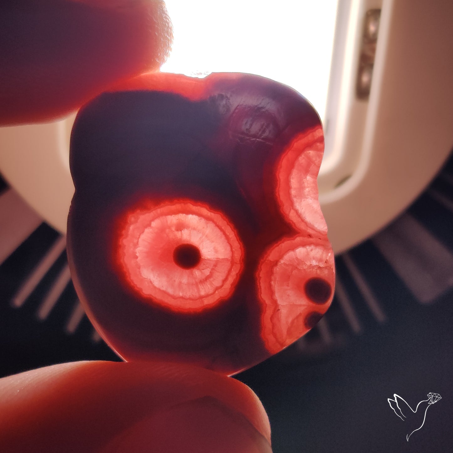 Rare Rhodochrosite Stalactite