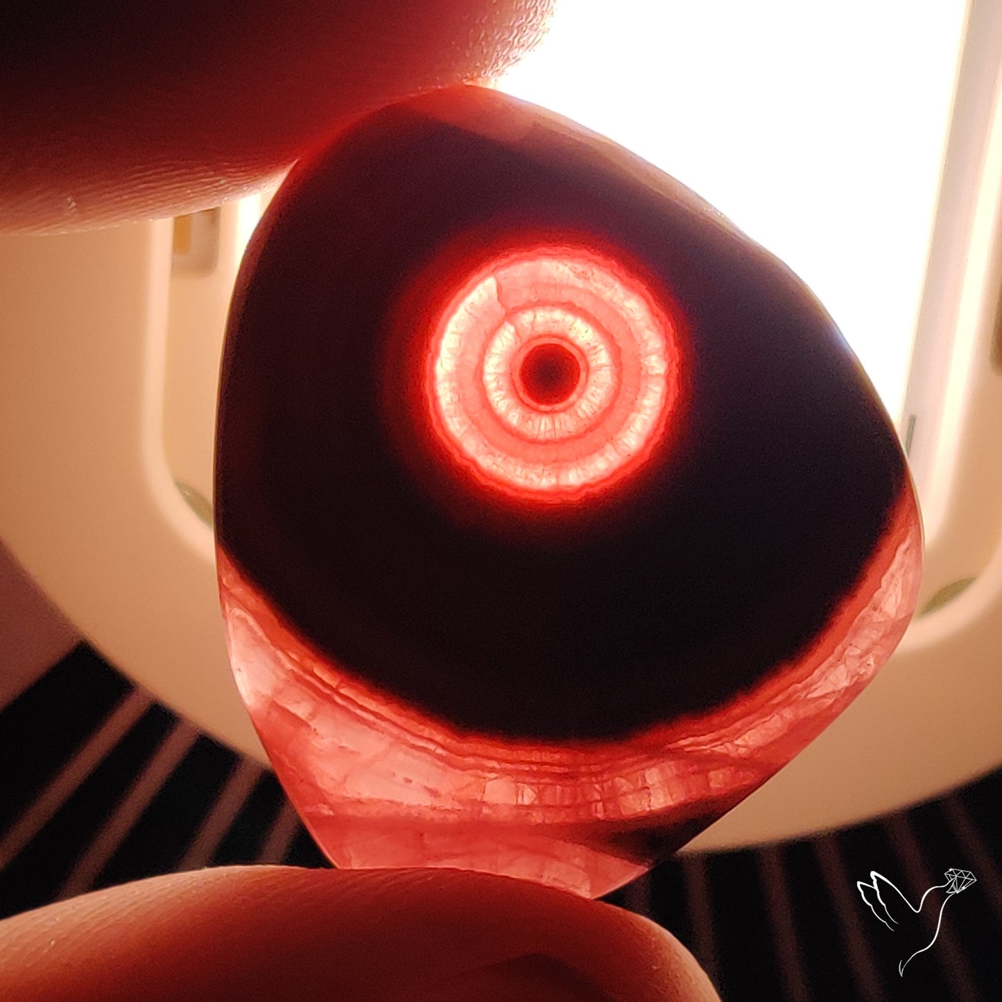 Rare Rhodochrosite Stalactite