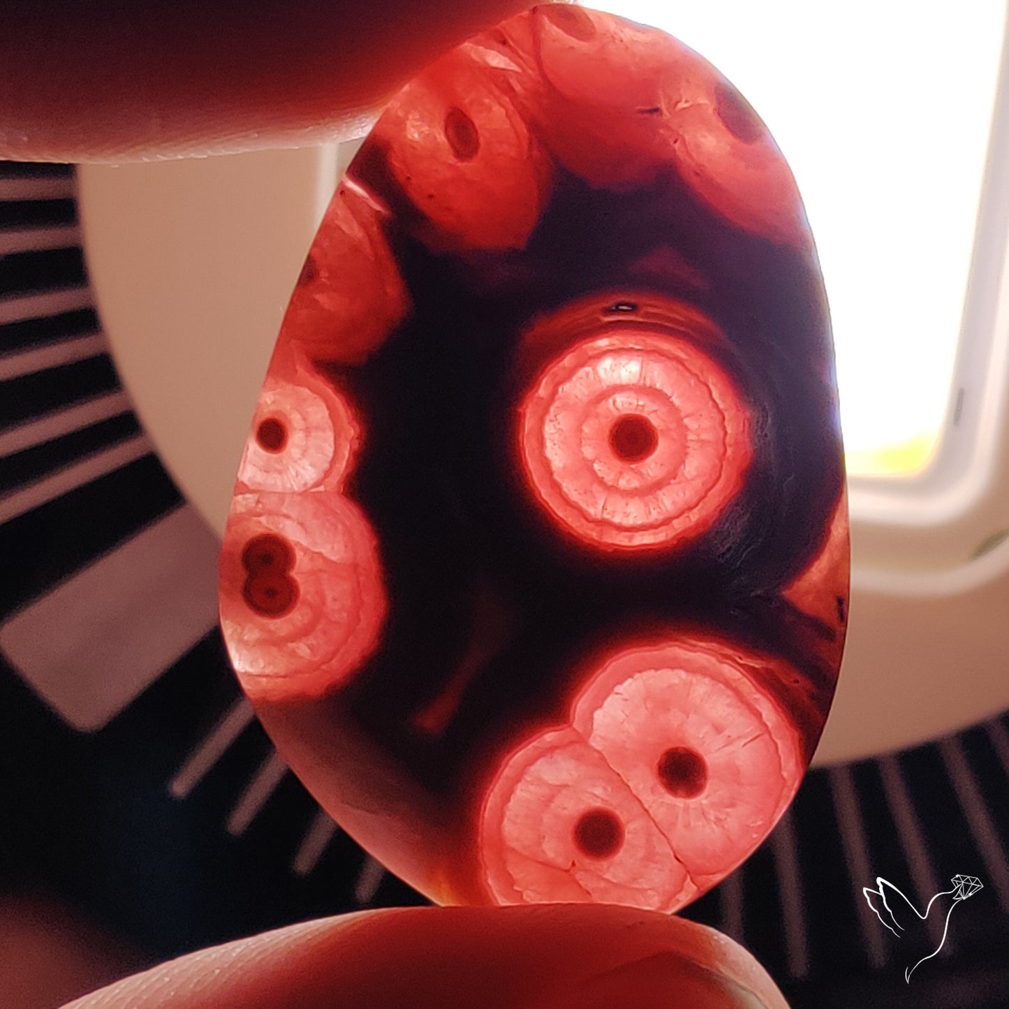 Rare Rhodochrosite Stalactite