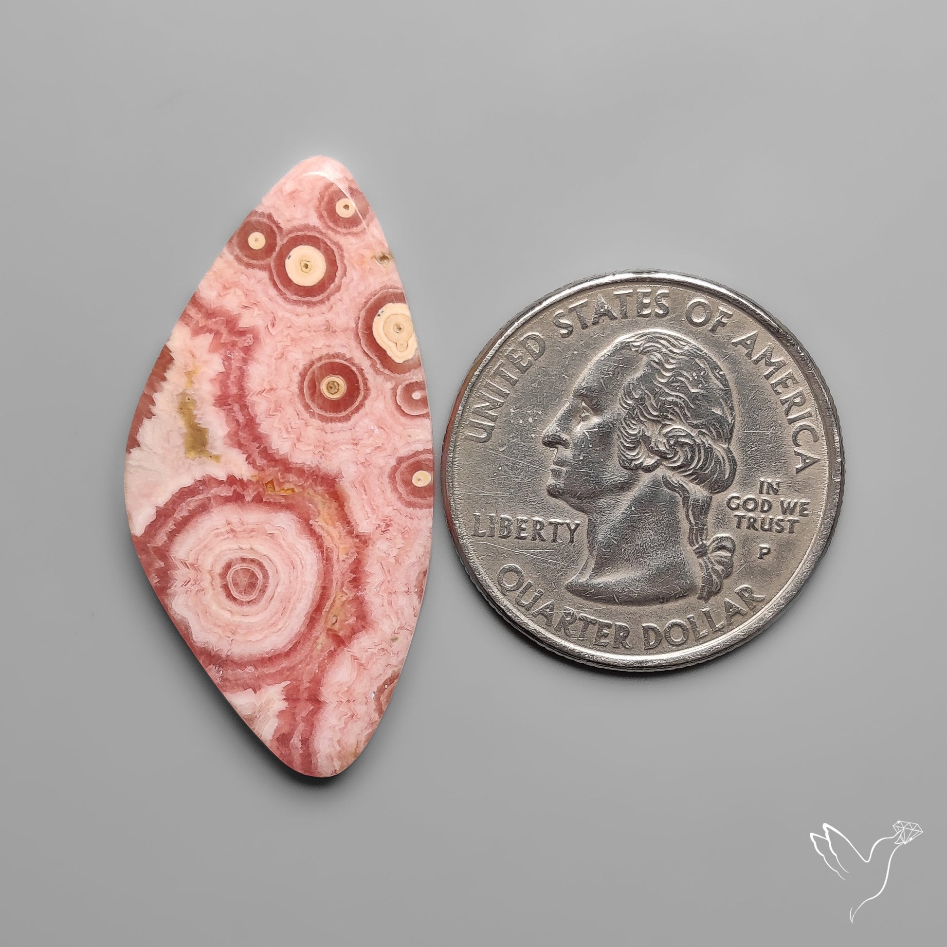 Rare Rhodochrosite Stalactite