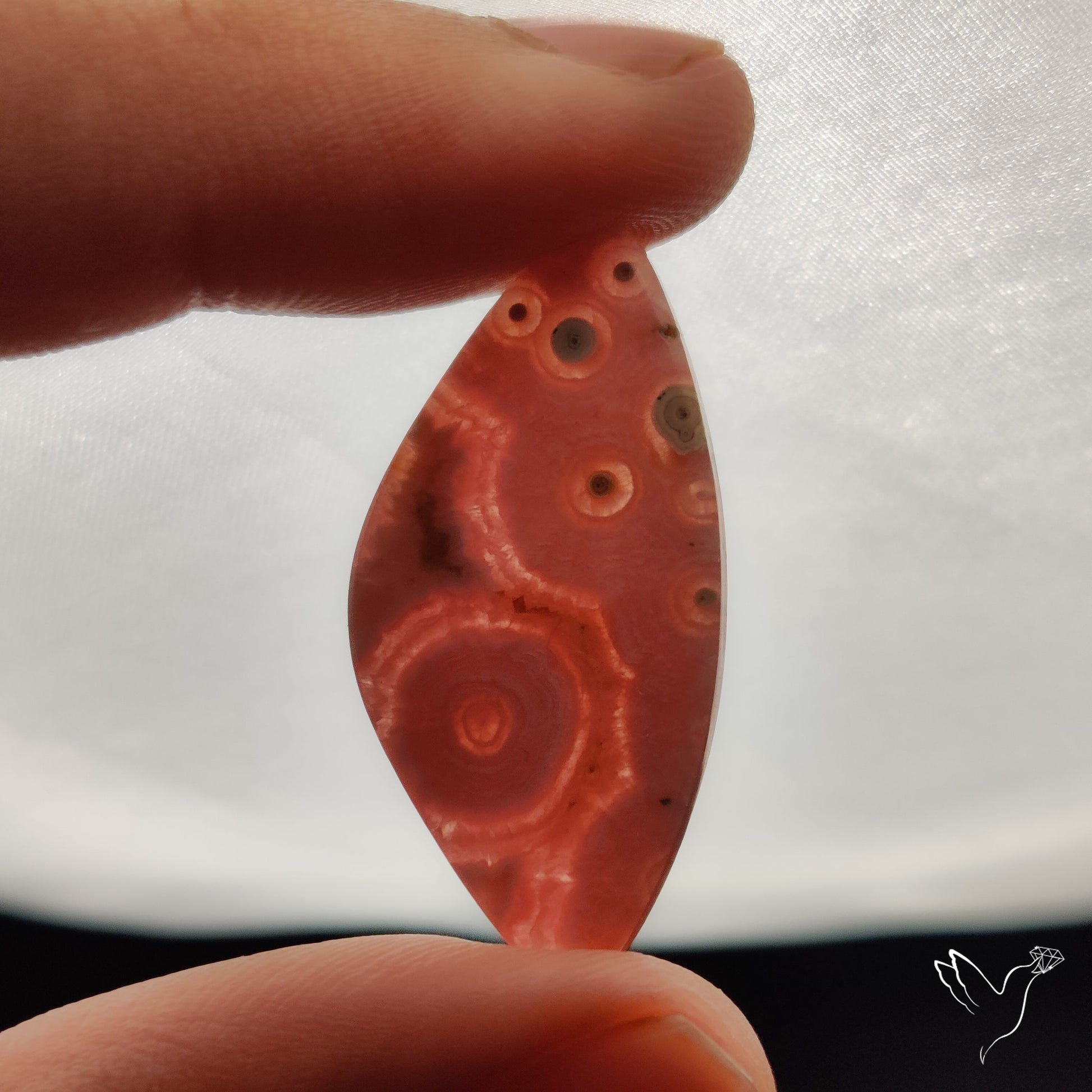 Rare Rhodochrosite Stalactite