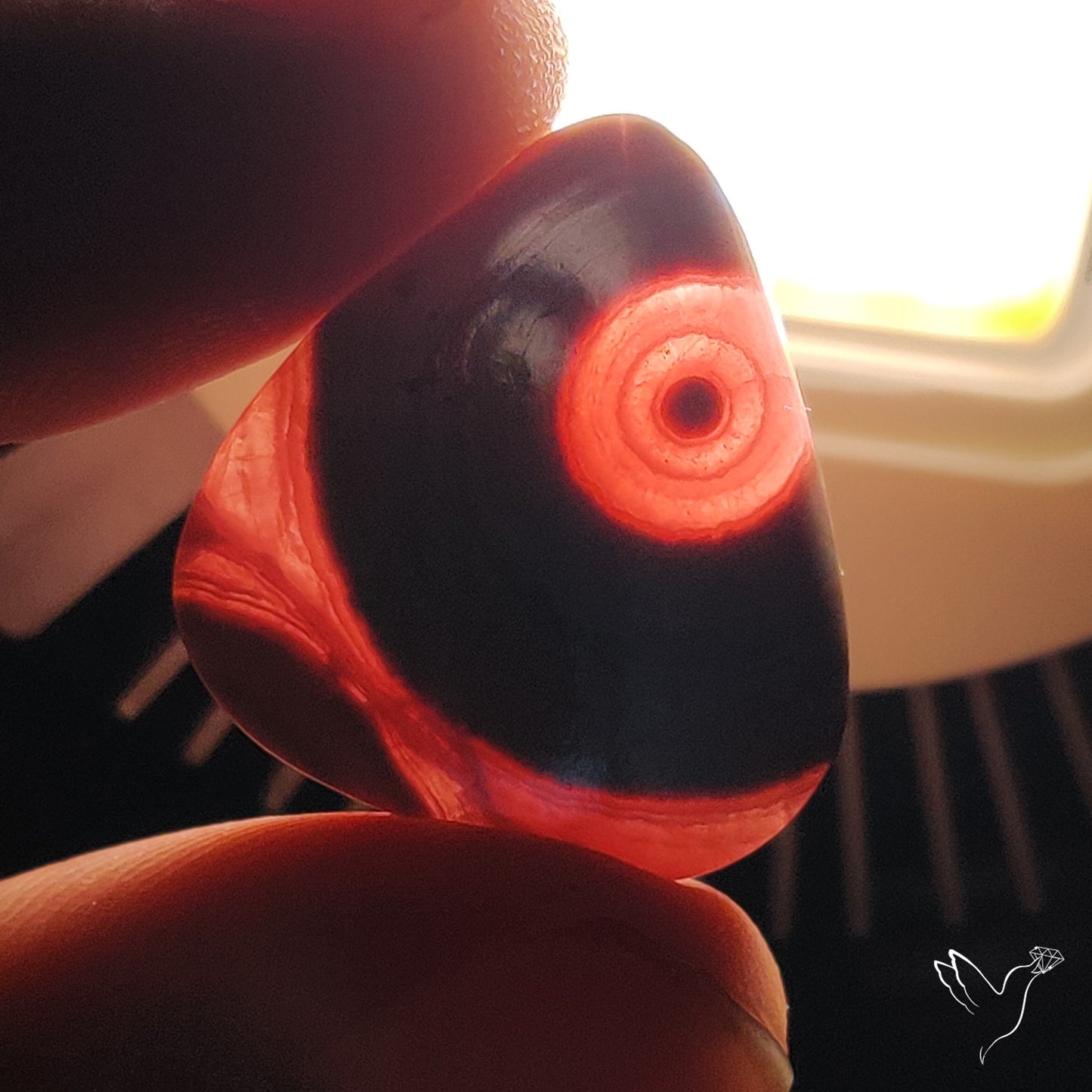 Rare Rhodochrosite Stalactite