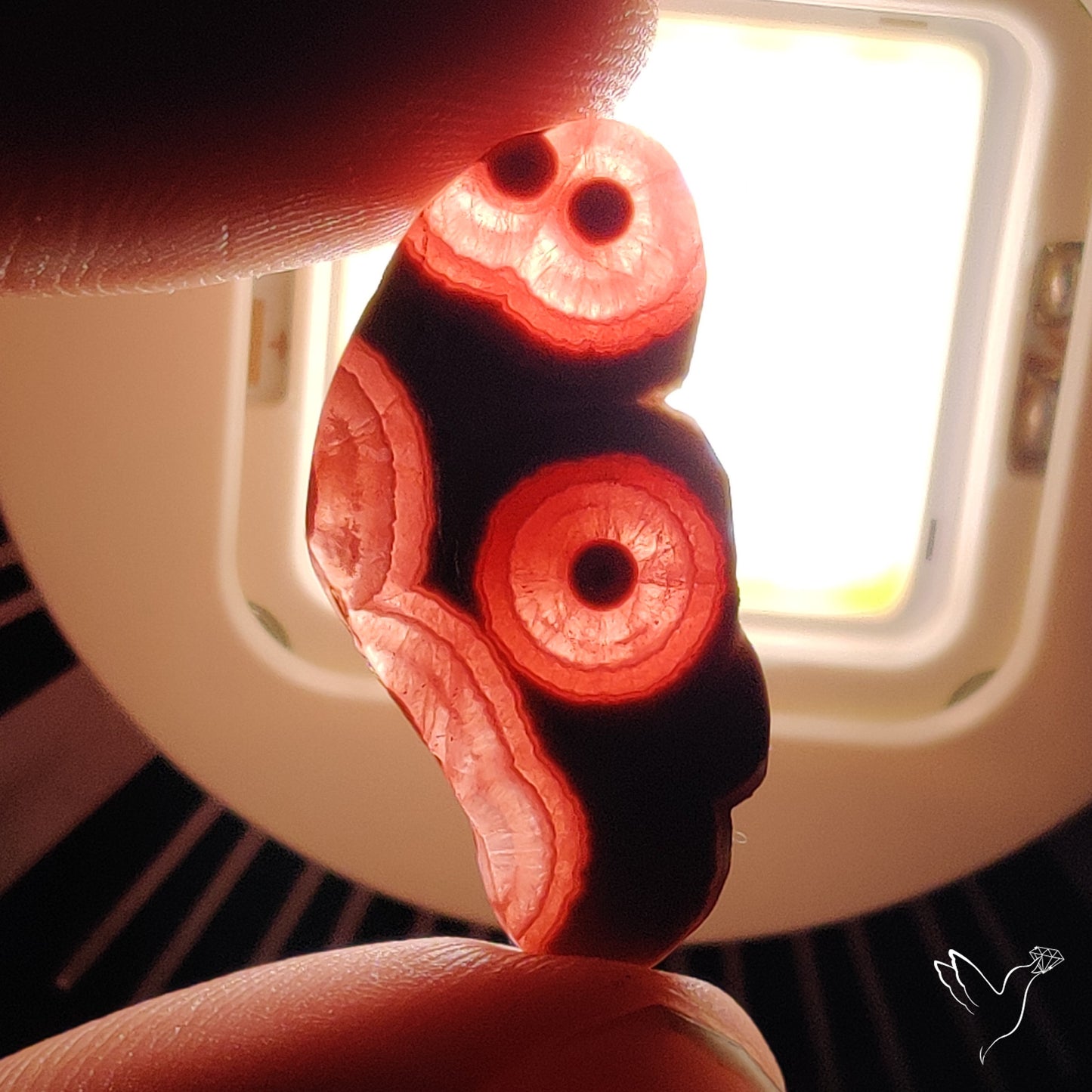 Rare Rhodochrosite Stalactite