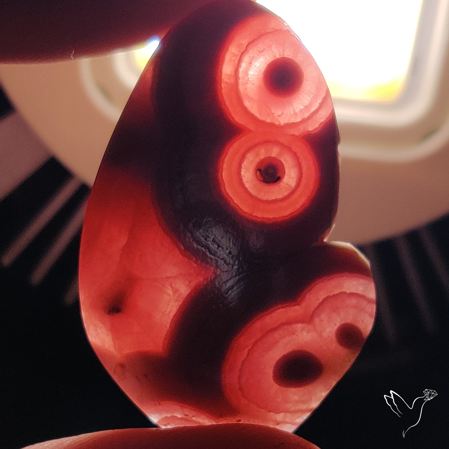 Rare Rhodochrosite Stalactite