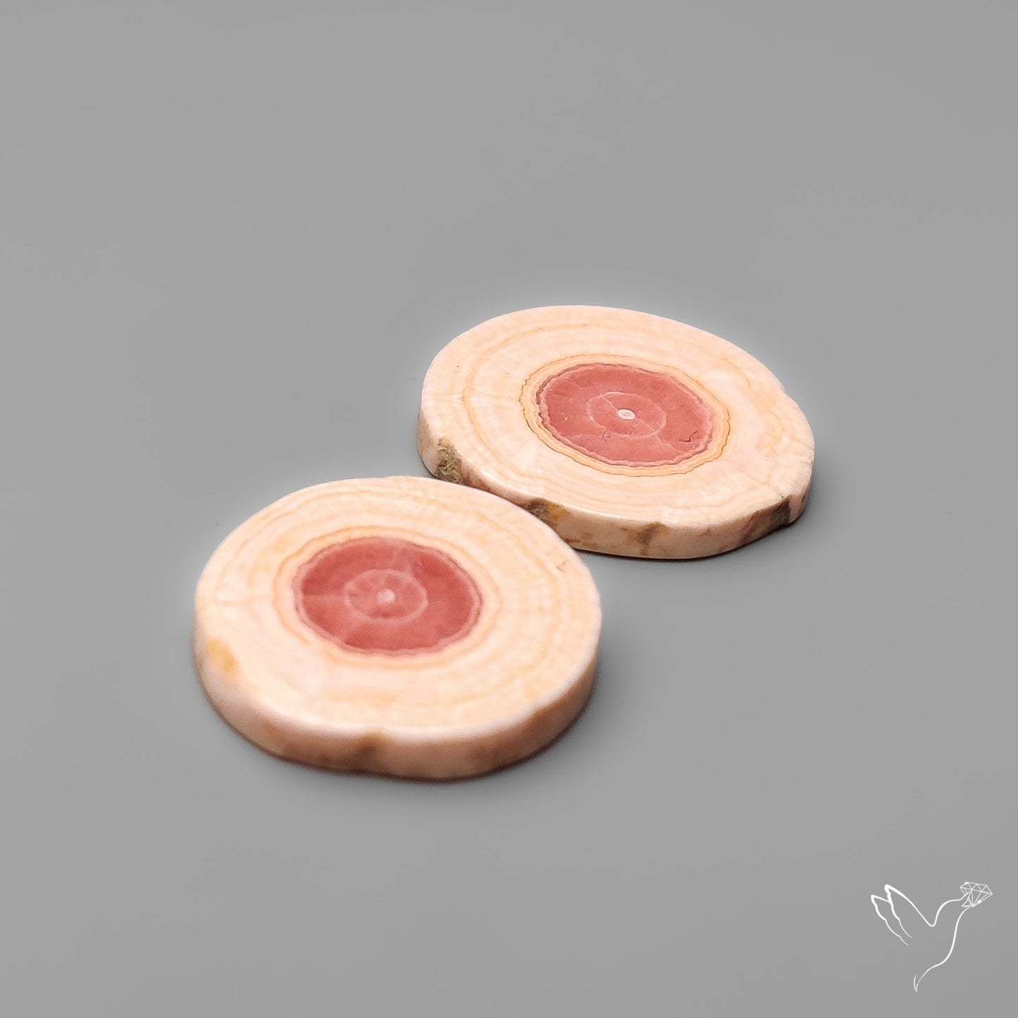 Rhodochrosite Stalactite Pair