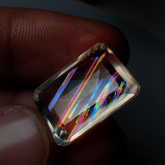 Rare Malawi Moonstone Faceted AAA