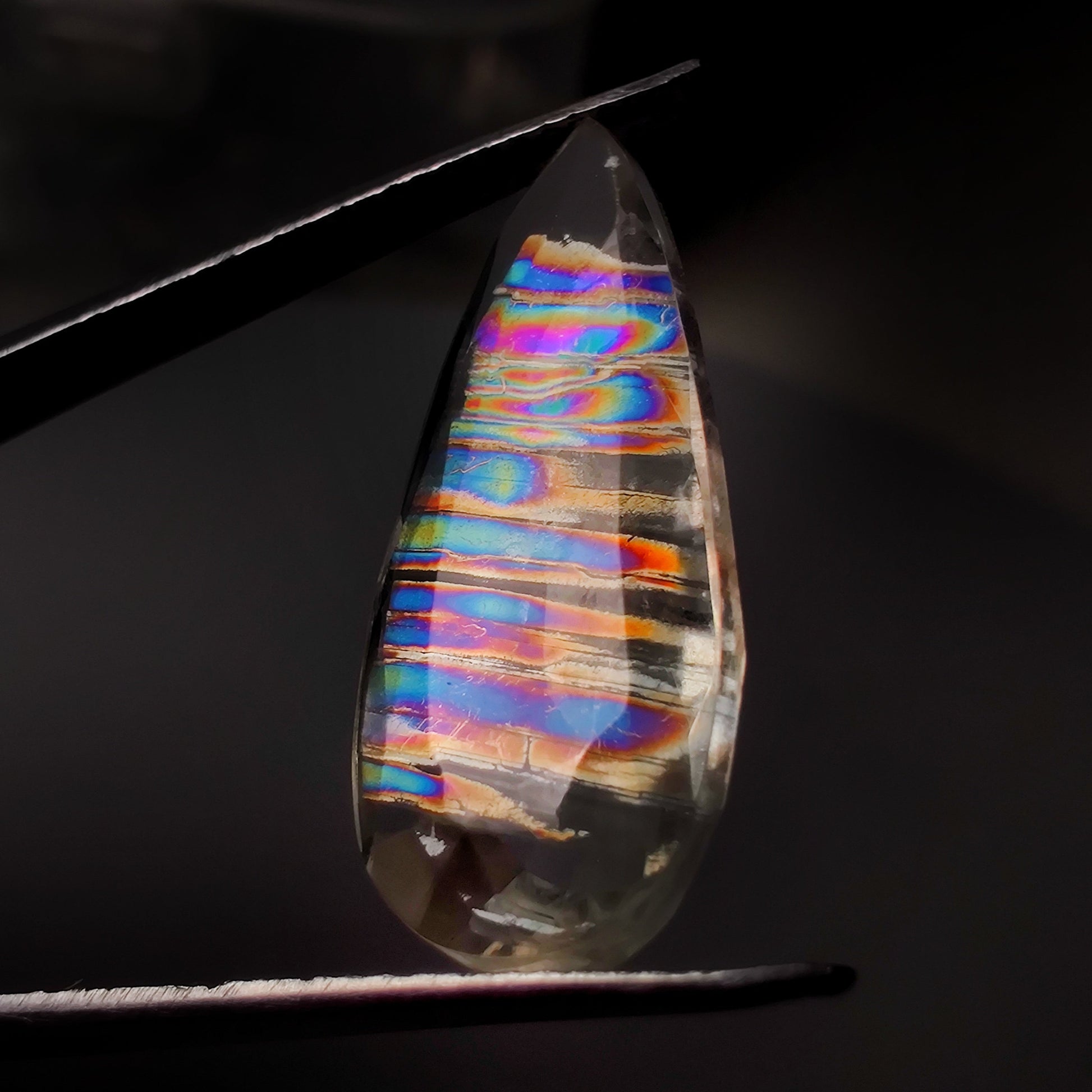 Rare Malawi Moonstone Faceted AAA