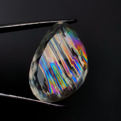 Rare Malawi Moonstone Faceted AAA