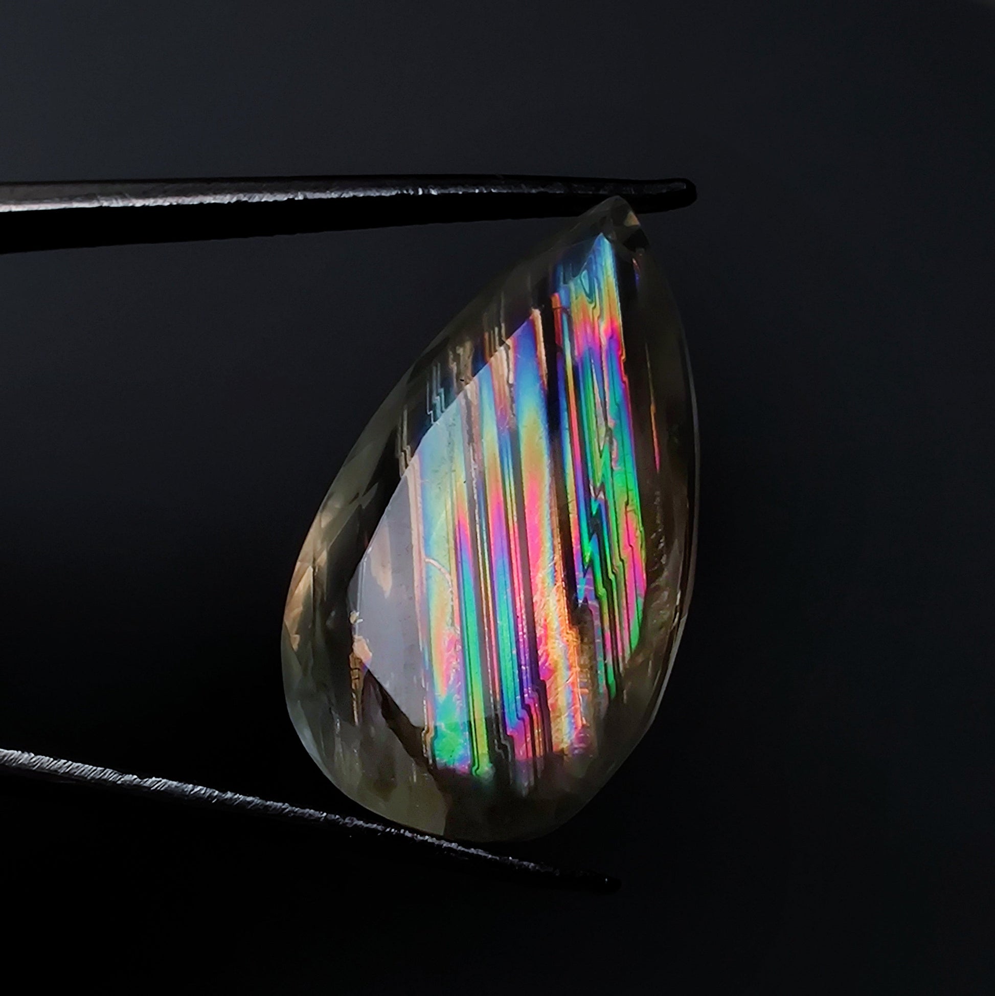 Rare Malawi Moonstone Faceted AAA