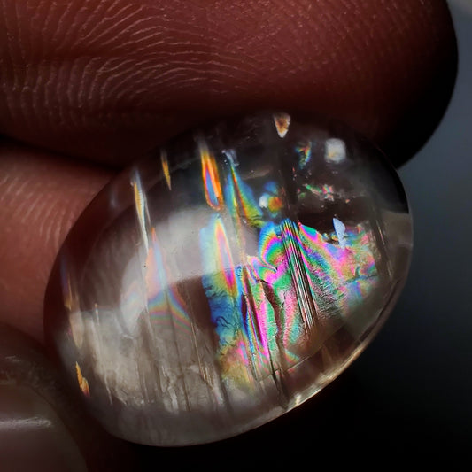 Rare Malawi Moonstone Cabochon