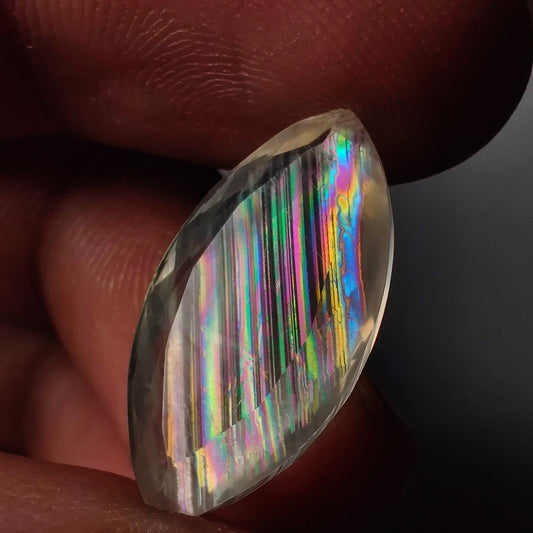 Rare Malawi Moonstone Faceted AAA