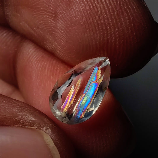 Rare Malawi Moonstone Faceted AAA