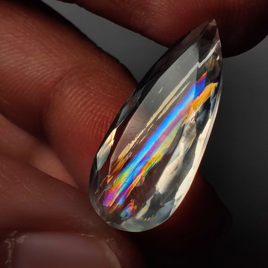 Rare Malawi Moonstone Faceted AAA