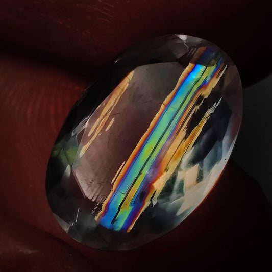Rare Malawi Moonstone Faceted AAA