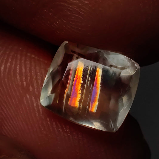 Rare Malawi Moonstone Faceted AAA