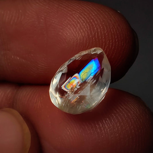 Rare Malawi Moonstone Faceted AAA