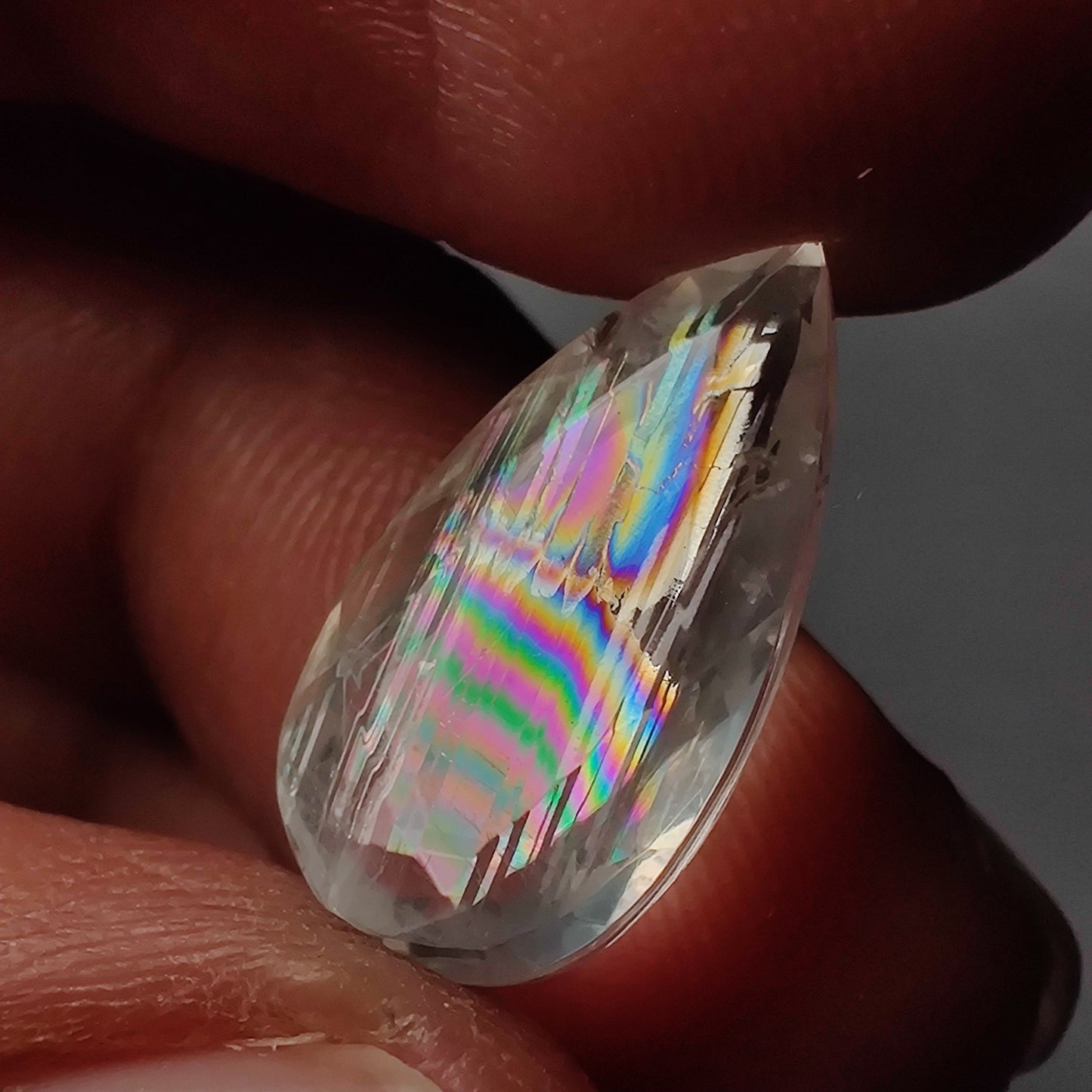 Rare Malawi Moonstone Faceted AAA