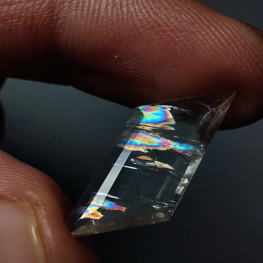 Rare Malawi Moonstone Faceted Portrait Cut AAA