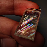 Rare Malawi Moonstone Faceted Portrait Cut AAA