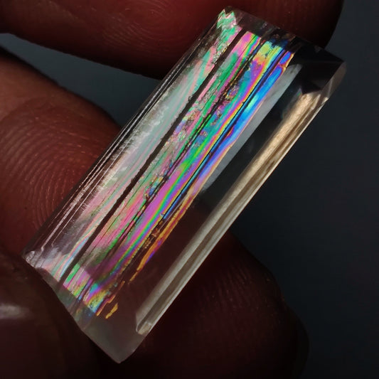 Rare Malawi Moonstone Faceted Portrait Cut AAA