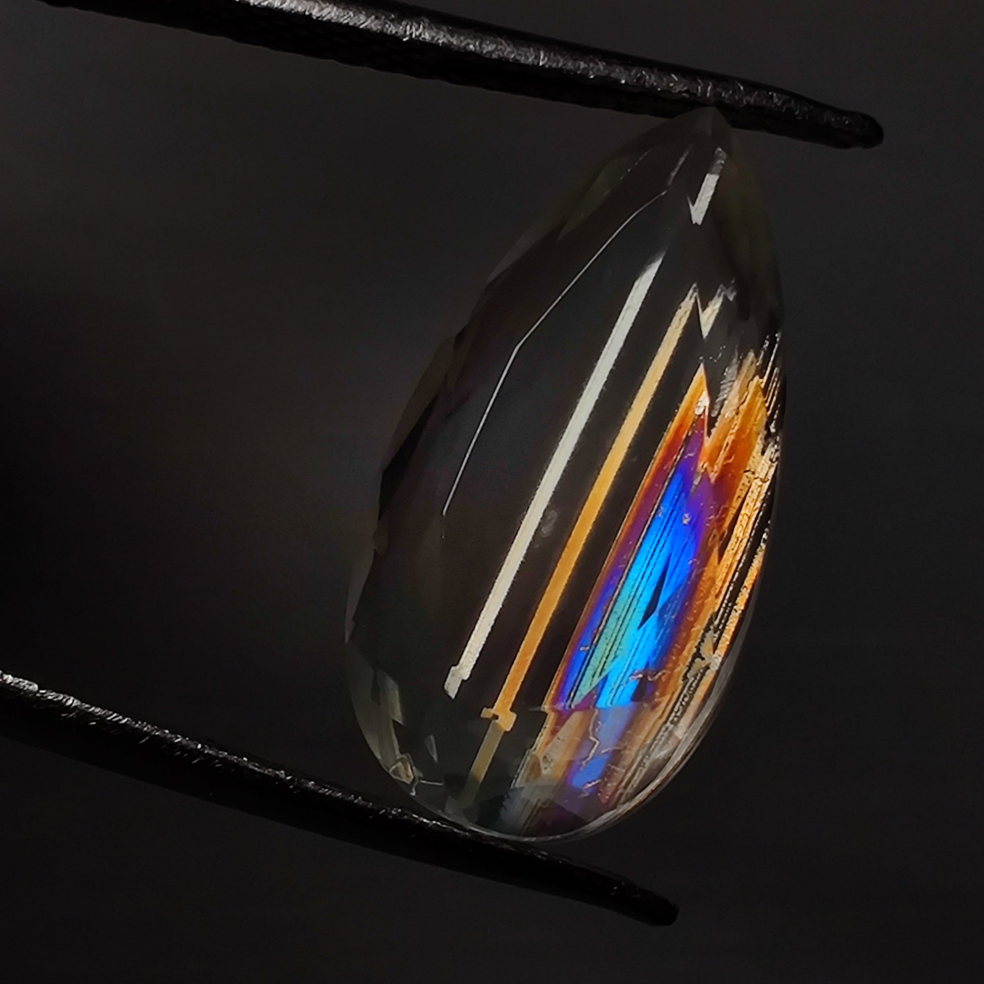 Rare Malawi Moonstone Faceted Portrait Cut AAA