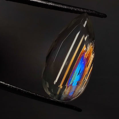 Rare Malawi Moonstone Faceted Portrait Cut AAA