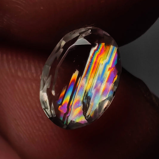 Rare Malawi Moonstone Faceted AAA