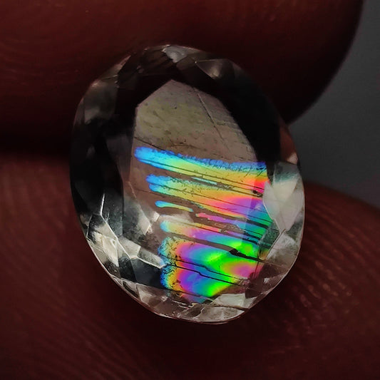 Rare Malawi Moonstone Faceted AAA