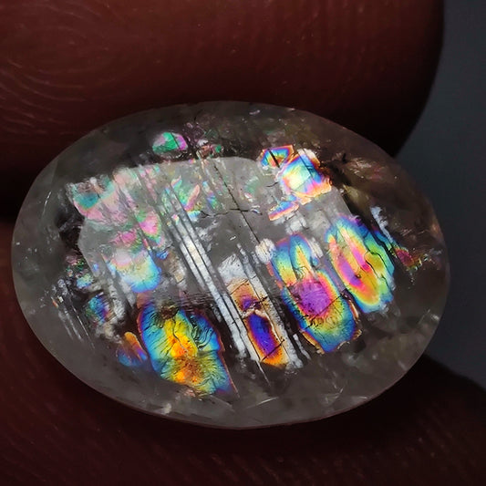 Rare Malawi Moonstone Faceted AAA