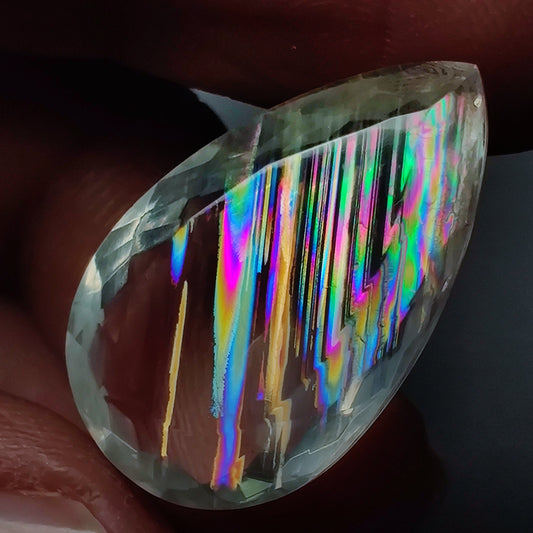 Rare Malawi Moonstone Faceted AAA
