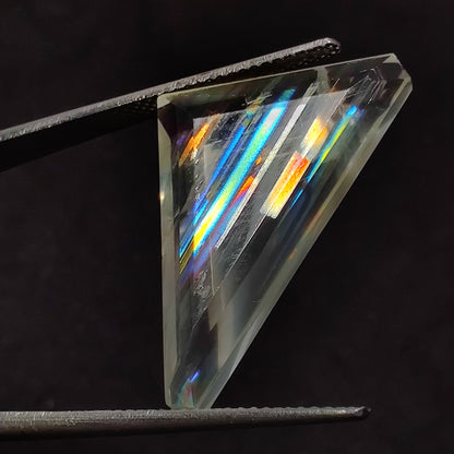 Rare Malawi Moonstone Faceted Portrait Cut AAA