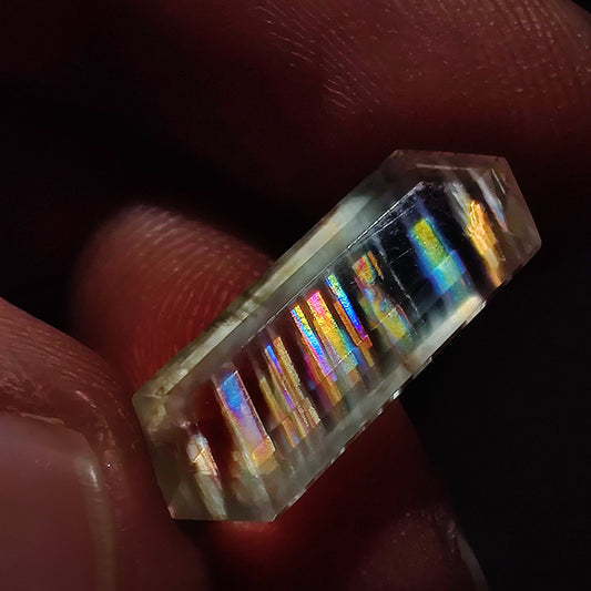 Rare Malawi Moonstone Faceted AAA