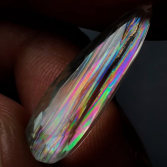 Rare Malawi Moonstone Faceted AAA