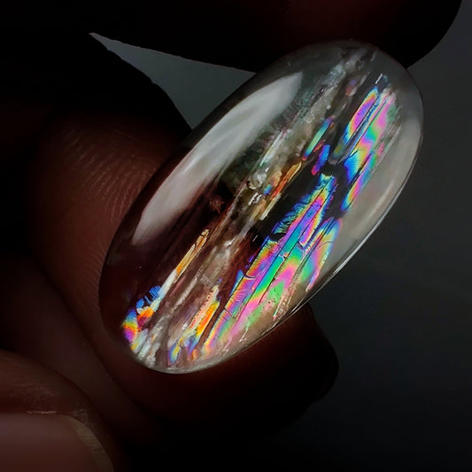 Rare Malawi Moonstone Cabochon