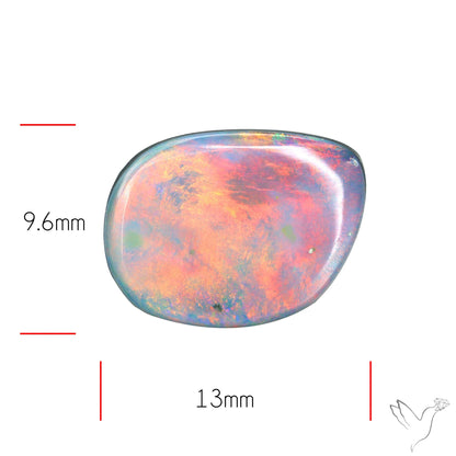 Australian Lightening Ridge Opal (Backed)