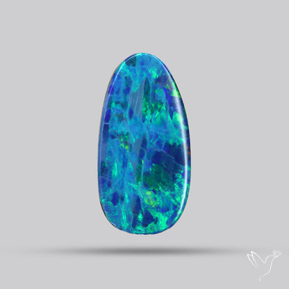 Australian Lightening Ridge Opal (Backed)