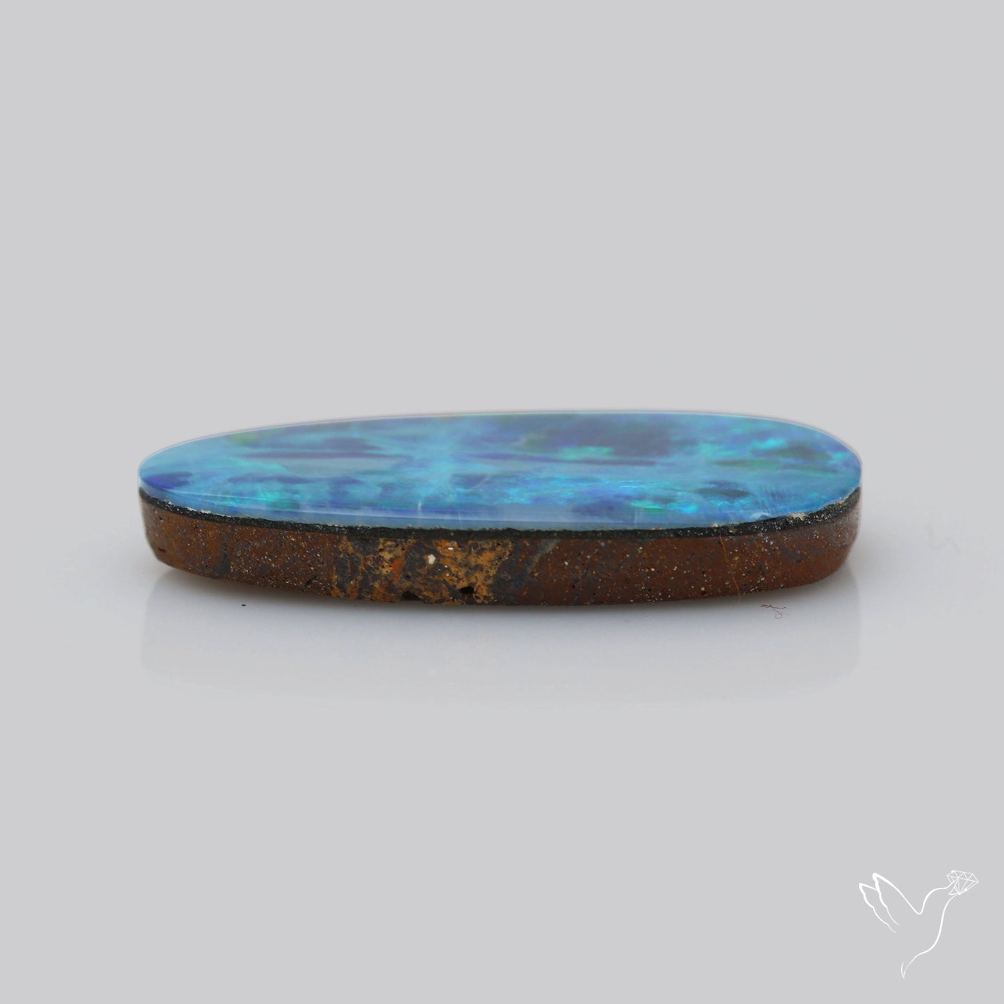 Australian Lightening Ridge Opal (Backed)