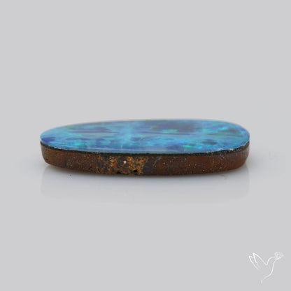 Australian Lightening Ridge Opal (Backed)