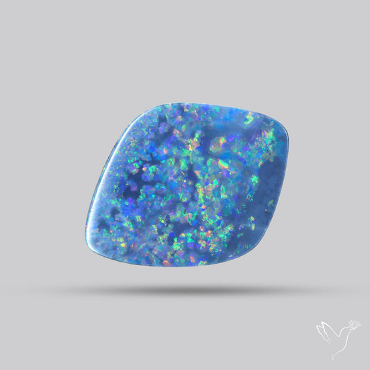 Australian Lightening Ridge Opal (Backed)