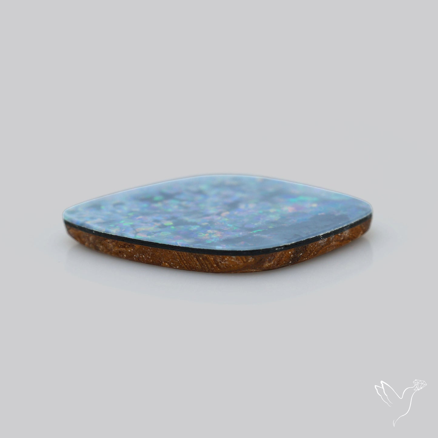 Australian Lightening Ridge Opal (Backed)