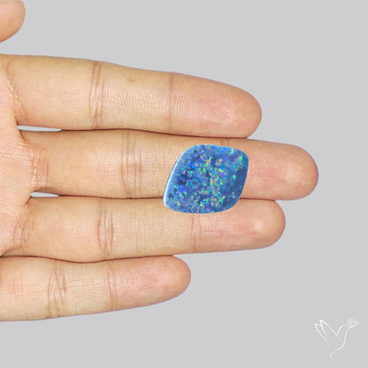 Australian Lightening Ridge Opal (Backed)