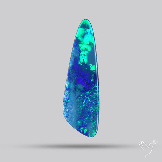 Australian Lightening Ridge Opal (Backed)